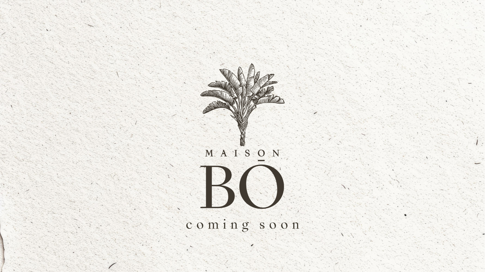Maison Bo — Bientôt disponible